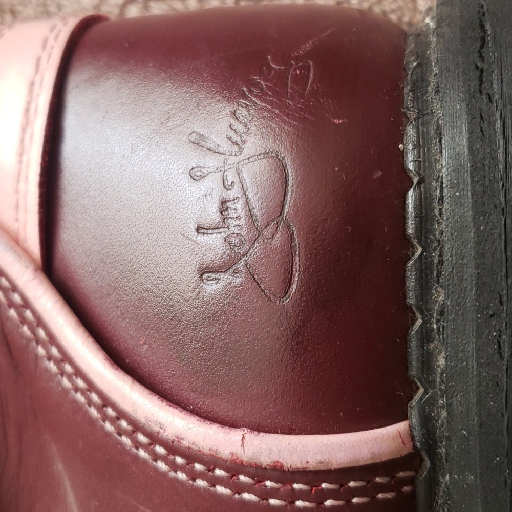 John Fleuvog, Tate 8 Eye lace up Boot, from 2008 collection.